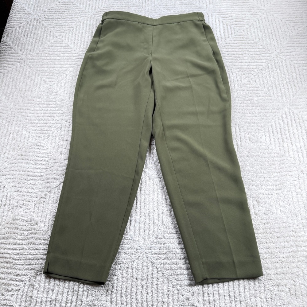 J.Crew Jamie Pant Women's 10 Olive Green Minimalist Earthy Utility Gorpcore Work